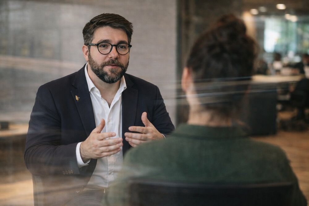 Executive coaching session